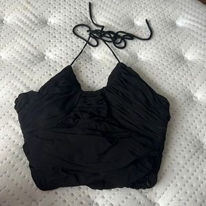 ZARA halter black top (size xs)